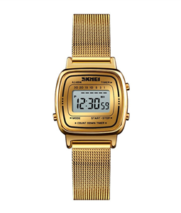 Relgio Feminino Skmei Digital 1901 Dourado
