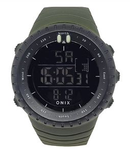Relgio Masculino Onix Digital OX104 Verde e Preto